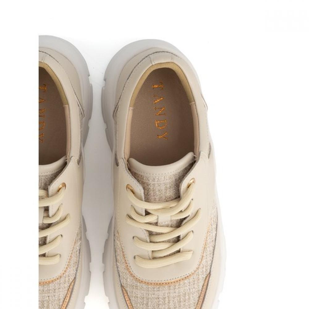 Tandy Women Casual Sneakers Beige J1583v