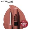 Maybelline New York Sensational Жидкая матовая помада 7 мл NU02 Strip It Off Легкая Стойкая Не липкая Полное покрытие Нюдовый цвет для губ