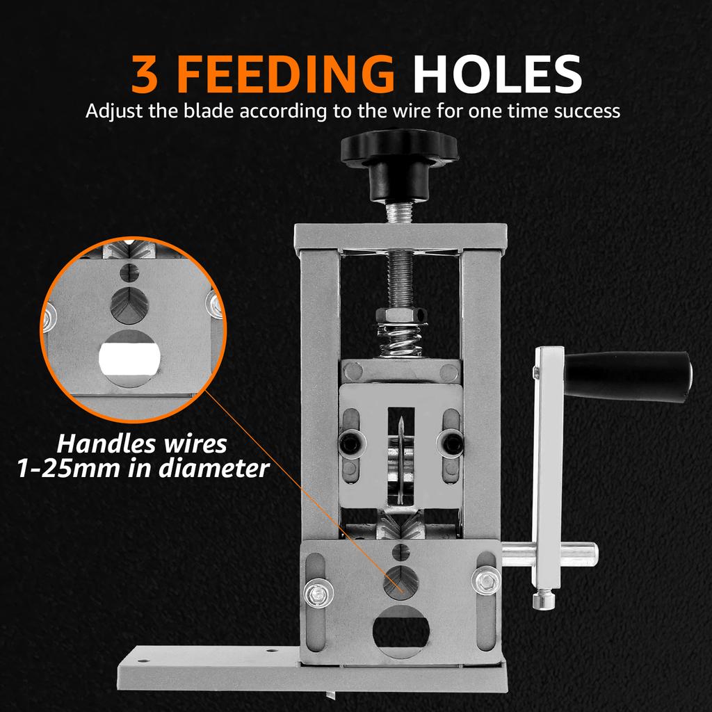 2 в 1 Электрический инструмент для зачистки проводов и ручной инструмент для зачистки проводов диаметром 1-25 мм Электрический инструмент для быстрой зачистки кабеля