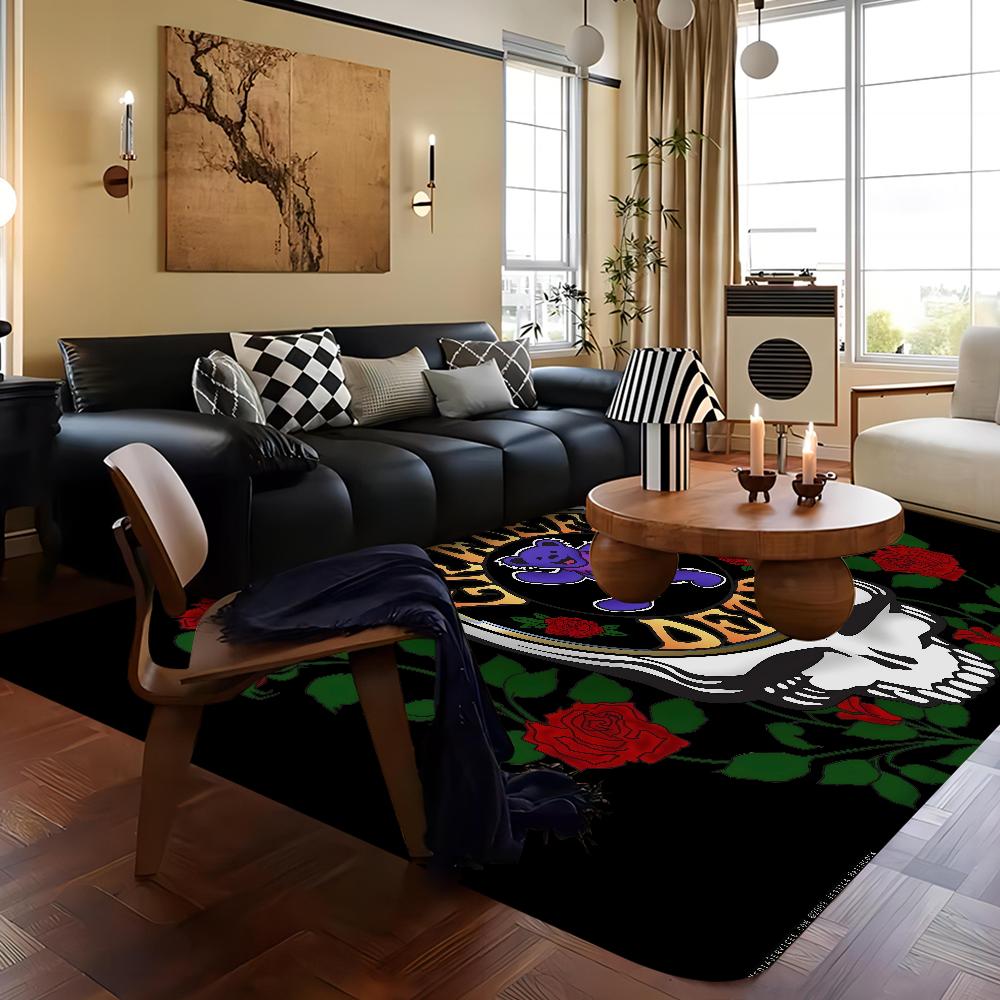 G-Grateful D-Dead Door Mat Nordic Style Bedroom Living Room Doormat Home Balcony Anti-Slip Alfombra