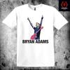26 Хлопковая футболка унисекс с принтом Bryan Adams Classic Rock Band S-3XL
