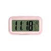 LCD bedside mini alarm clock with LED backlight sensor, dedicated for students and children, LCD electronic time management temperature