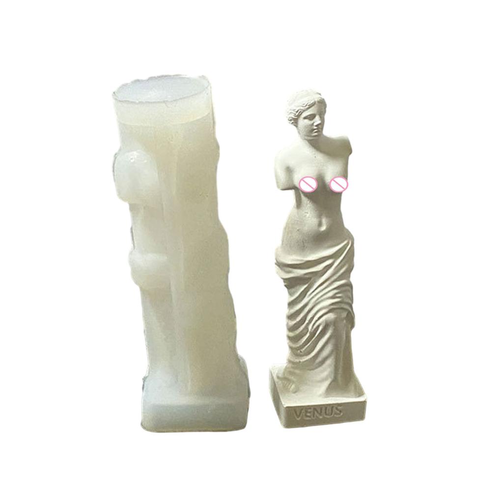 Silicone Crafts Mold Reusable Casting Epoxy Mold 3D Candle Making Geometric Mold Silicone DIY 3D Handicrafts Resin Molds