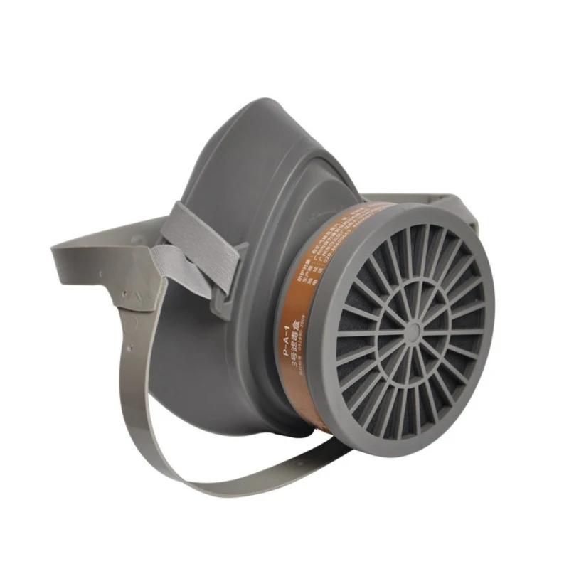 Противодымная маска с фильтром из активированного угля, защита от пыли, краски, химикатов, токсичных газов