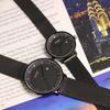 Soue Pair Watch A Basics Pair Watch Pair Couple 38mm X 30mm Stainless Steel Mesh Band Black Black Dial [SOUE] Women's Men's