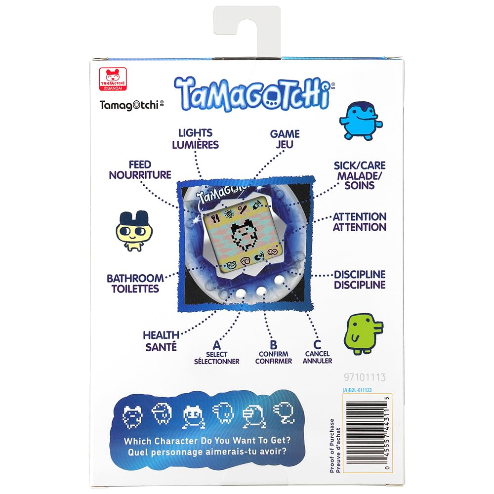 Tamagotchi Original Celebration Y3K Translucent Cover Case - + [Amazon Exclusive]