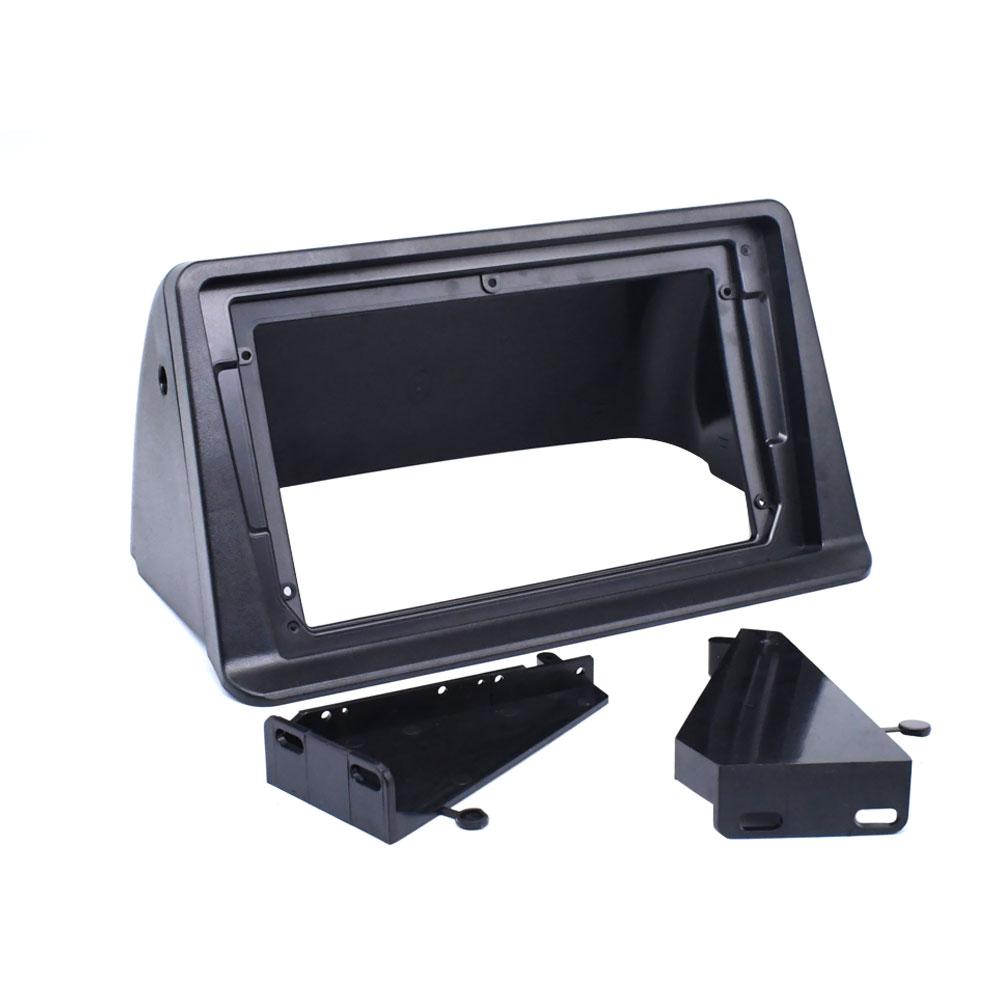 2 Din 9 дюймов Для Mitsubishi Pajero Montero Рамка для автомагнитолы V31 Cheetah Kingbox Панель-адаптер для стереосистемы Навигационная панель