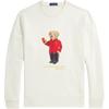 Polo Ralph Lauren Весна Лето Новогодняя коллекция Однотонный цветной свитшот с принтом медведя и длинными рукавами MNPOKNI16824134-NATURAL