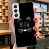 Cat Cute Kitten Cartoon Cover Phone Case For Samsung Galaxy S26 S25 Edge S24 Ultra S23 S22 Plus S21 S20 FE Soft Fundas Shell Gal