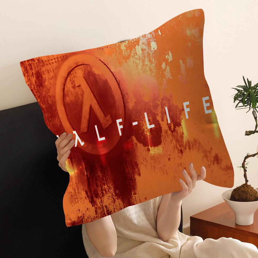 Игровой Half Life Наволочка Полиэстер Подушки для дивана Декоративные подушки Декор для дома Чехол на подушку