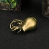 Hermit Crab Metal Figurine Marine Organisms Animal Brass Desk Decoration Vintage Home Decor Souvenir Gift