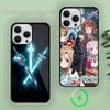 Чехол для телефона Bilibili Sword Art Online с аниме для iPhone 15 14 13 12 11 Plus Pro Max Magsafe с магнитной беспроводной зарядкой