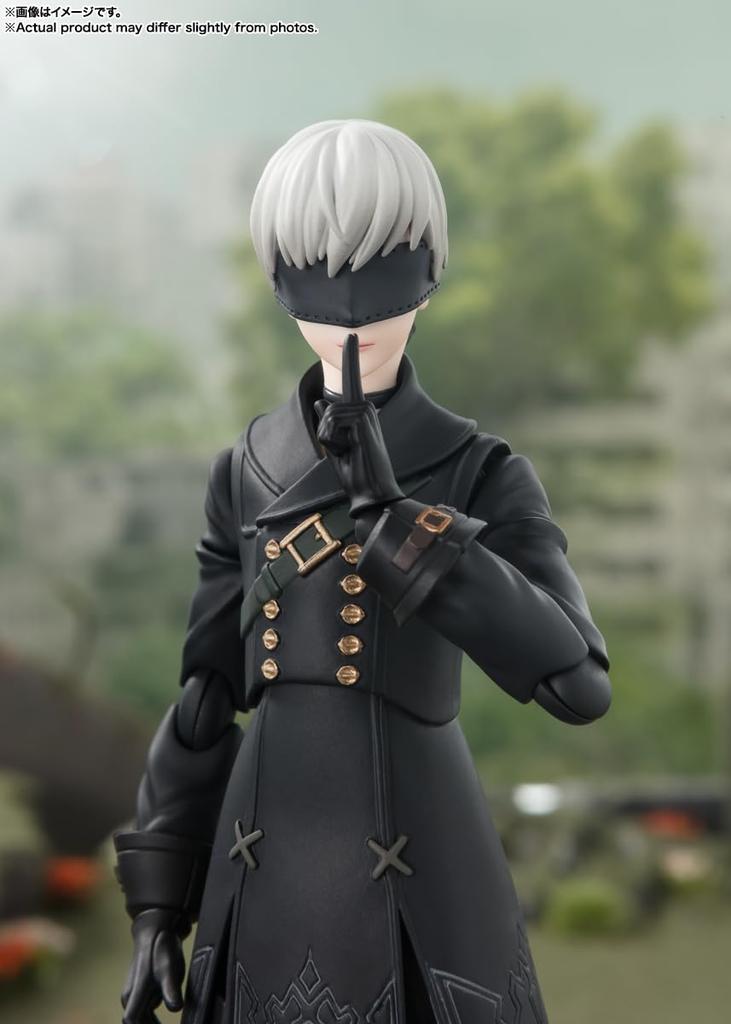 TAMASHII NATIONS 9S 145mm Painted Movable Figure S.H.Figuarts "NieRAutomata Ver1.1a" (NieRAutomata Ver1.1a) Approx. PVC&ABS