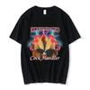 Funny Professional Cock Handler Chicken and Rooster Graphic T Shirt Men's Casual Cotton Oversized T-shirts Harajuku Streetwear