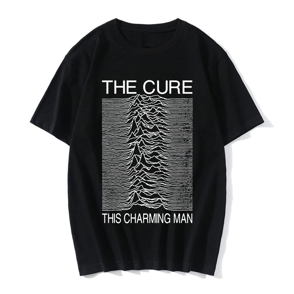 Расписание Летнего тура The Cure 2026 по Великобритании и Ирландии Двусторонняя футболка для унисекс и женской носки с коротким рукавом
