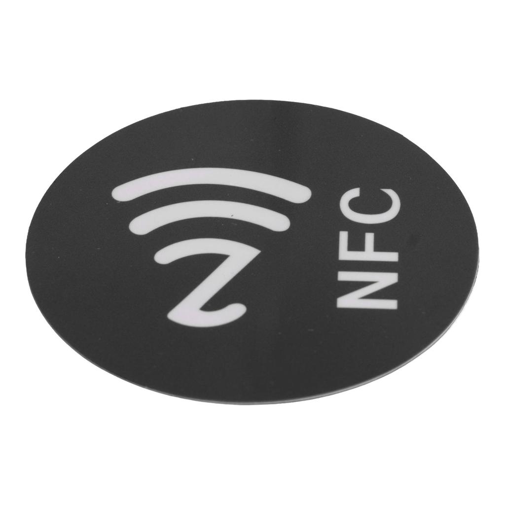 20pcs NFC Stickers 125KHz Anti Interference ID Phone NFC Sticker for Access Control Home Assistant Black