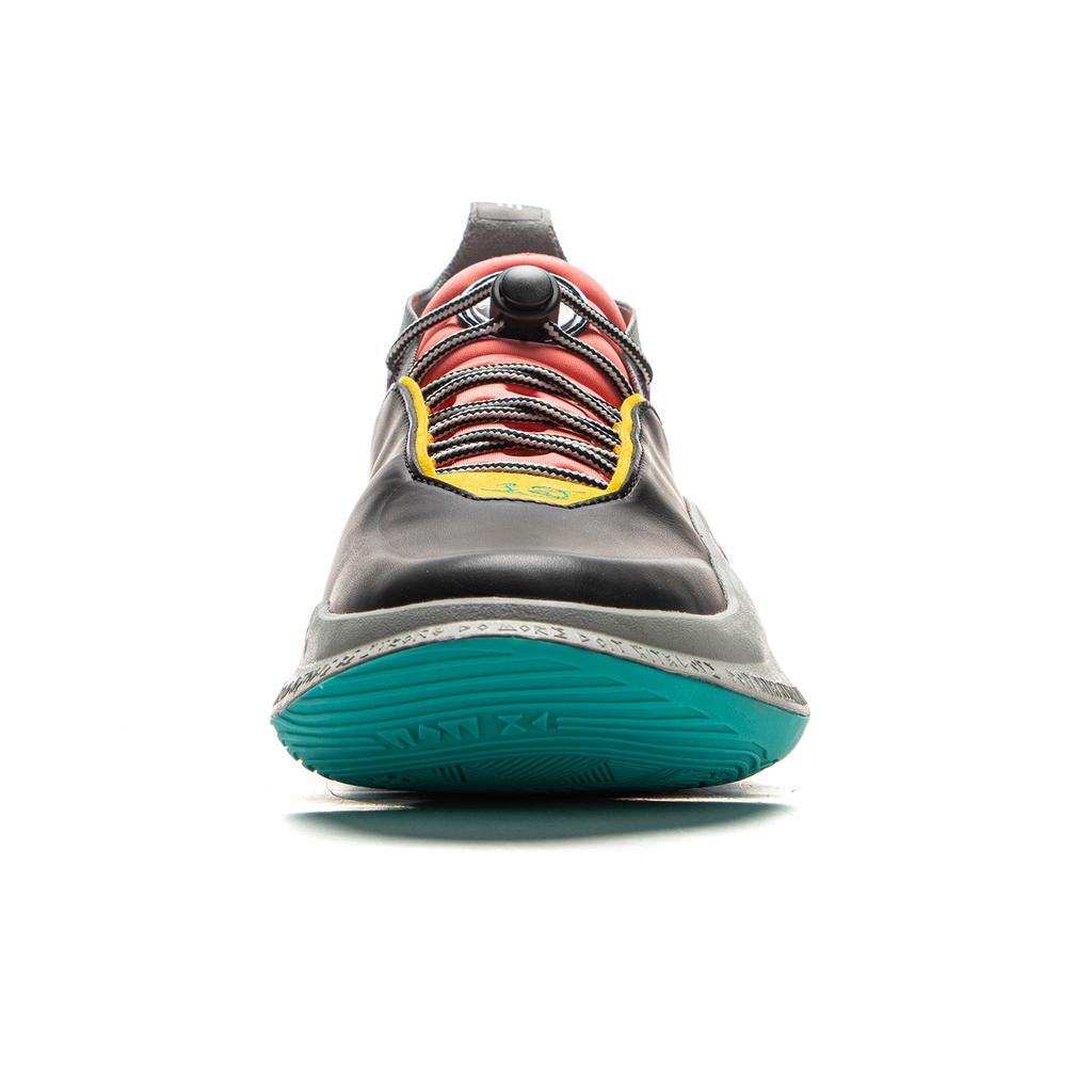 Li-Ning Way of Wade 11 Staple Retro Card Men Sneakers Grey Black Aqua ABAU049-28