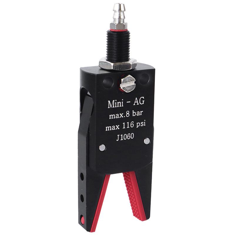 Pneumatic Mini Grippers: A/B/C/E Robot Arm Clamps for Injection Molding (J1060/J1080).