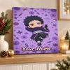 Obito Uchiha Custom Name Diamond Painting Personalized 5D Full Drill DIY Diamond Art Home Decor