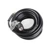 High Pressure Washer Hose M22 18Mpa 15m Black Garden Washer Pipe Sprayer Hose Partially Compatible for Nilfisk C100