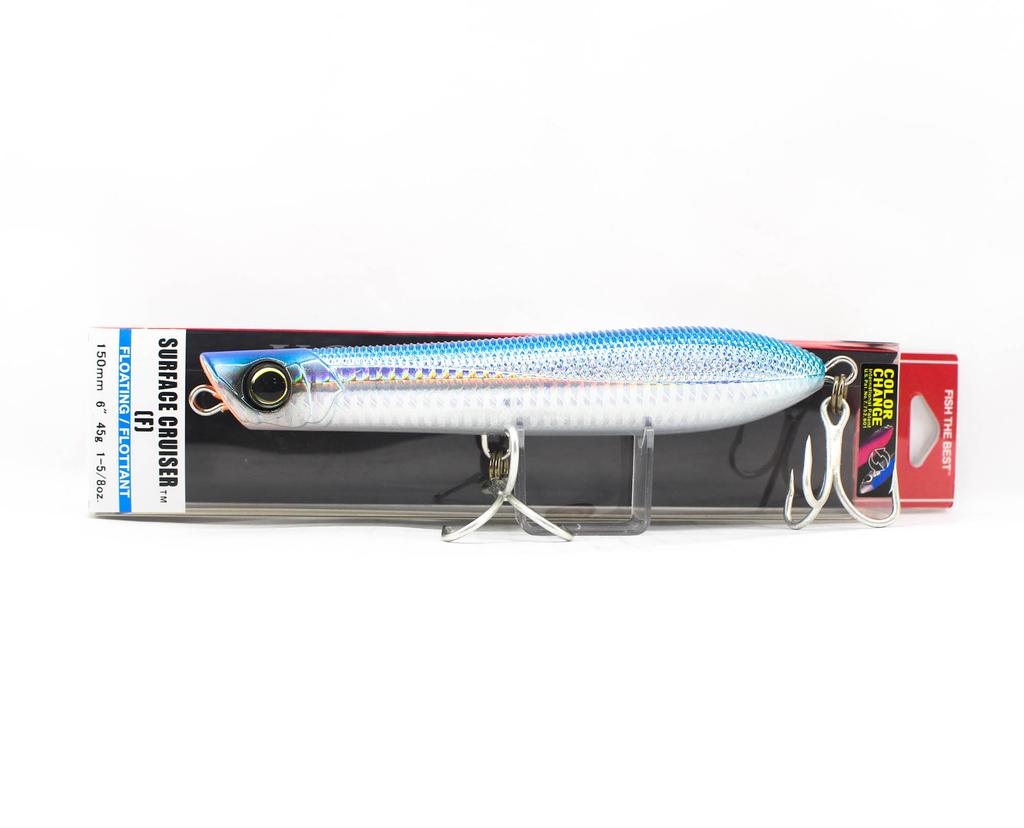 Yo Zuri Surface Cruiser 150 Mm Pencil Popper Floating Lure R1172-CHB (7368)