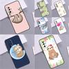 Милый Чехол с Ленивцем для Xiaomi 14T 11T 12T 13T Pro 13 14 15 Ultra POCO X7 Pro X3 X5 X6 F5 F6 M6 Pro Чехол