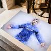 Eden Hazard Chelsea Fc Area Rug Design for Study room Entryway Dining Room Hallway Anti-slip Rug Anime Office Decor Perfect Gift for Women/Men
