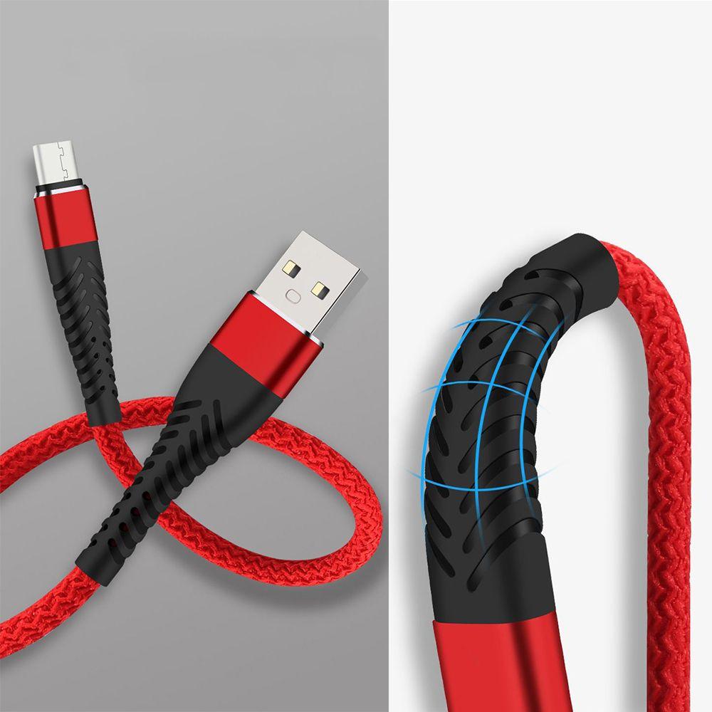 Long Lead Charging Cable Braided USB Type C Cable USB C Cable Type-C Charger Micro USB Cables