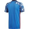 Adidas Футболка Japan Home Jersey Tie-Dye с V-образным вырезом, удобная и универсальная, мужская, синяя ED7350