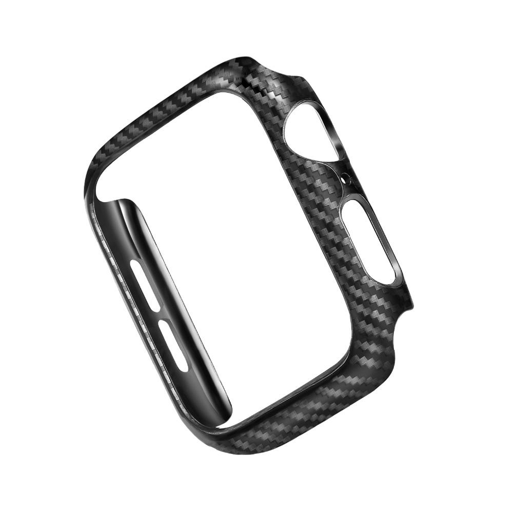 Чехол для Apple watch 45мм 41мм 44мм 40мм 42мм 38мм Аксессуары Бампер Защита из углеродного волокна iWatch series 8 3 4 5 6 SE 7