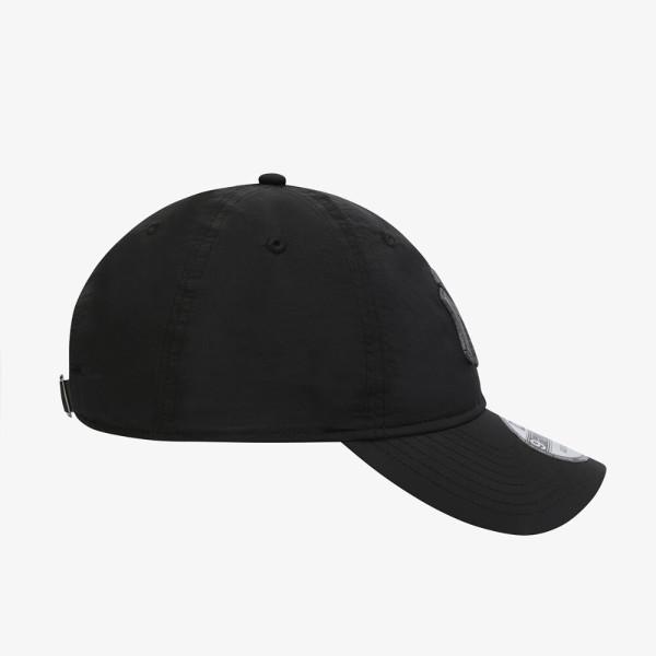 New Era Mlb New York Yankees Нейлон Металл Неструктурированная Бейсболка Черный