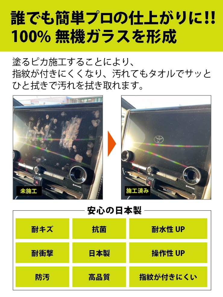 ACOAT Просто ! Легкое стекло, пика, навигационные экраны, монитор, внутренние панели и т.д.;