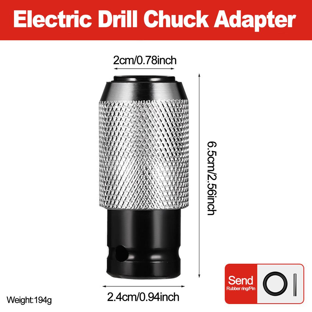 Electric Impact Wrench Adapter 1/2 Convert Adapter Impact Wrench To Electric Hammer Drill Interface Converts Tools