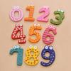 Yousheng Wooden Fridge Magnet Number 0-9 Kids Educational Toy