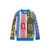 Originals Trefoil Retro Spliced Crew Neck Knit Pullover Sweatshirt Men Tops Multicolor ED6138