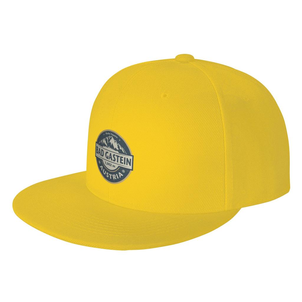 Fashion Bad Gastein Austria Flat Brim Sun Hat Unisex Style Caps