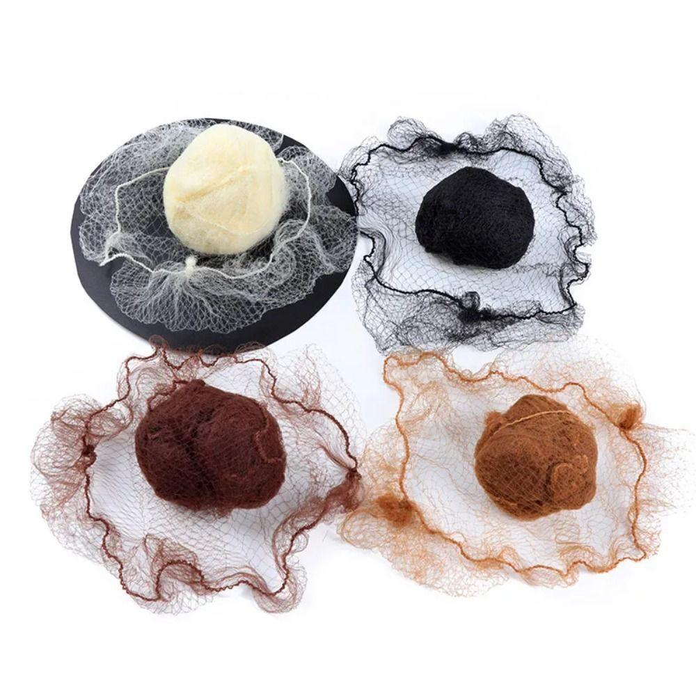 20 шт. парик шапочка нейлоновая сетка для волос дышащая невидимая сетка для волос укладка волос эластичные линии сетка для волос