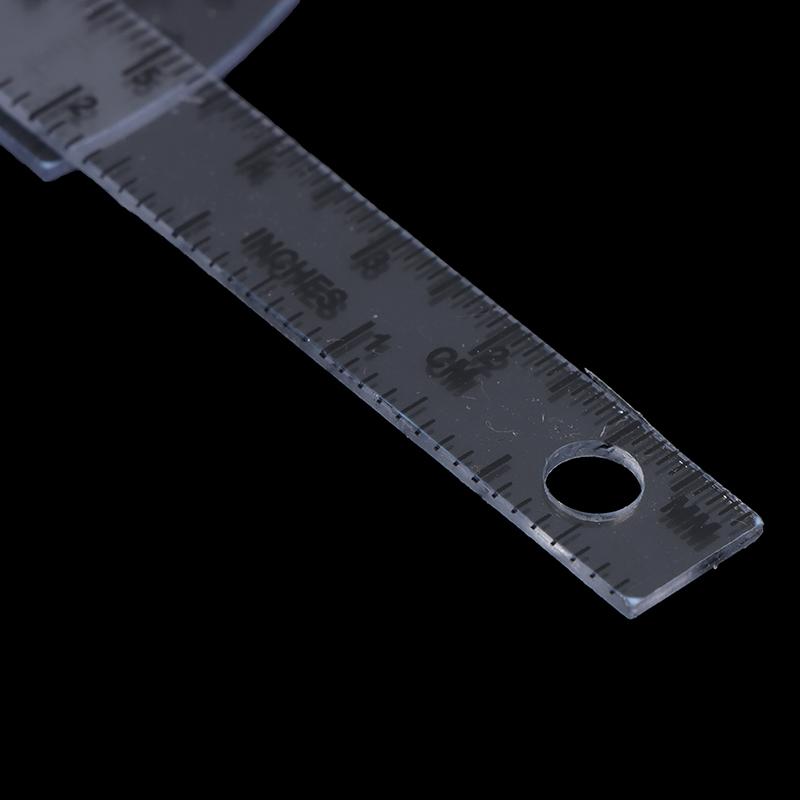 Медицинский палец-гониометр Пластиковый транспортир 180 градусов Угловая линейка Пальцевая линейка