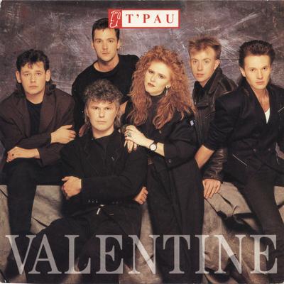 7-дюймовая пластинка T'PAU - Valentine SRN69 Сирена 1988 Великобритания Рок Б/У