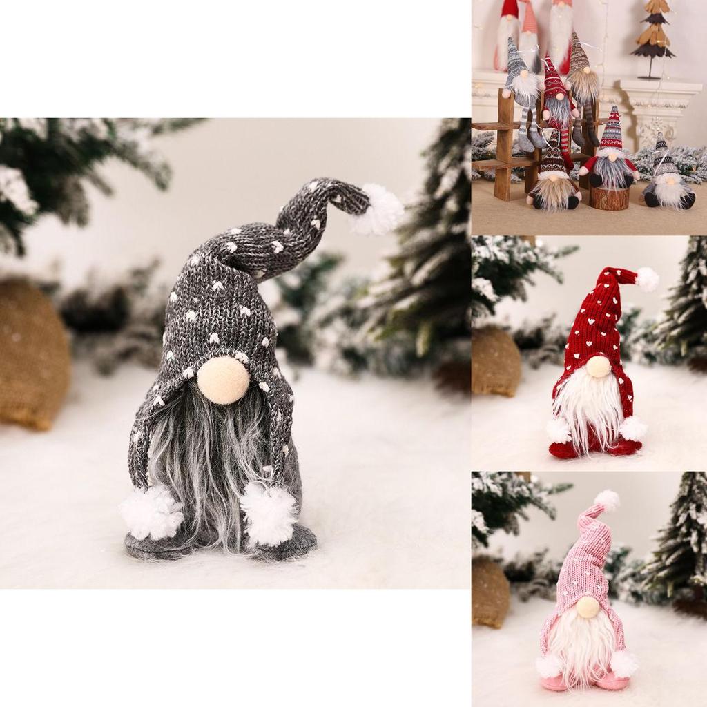 Очаровательное рождественское украшение в виде гнома-эльфа гонка для дома и настольных дисплеев