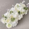 Wedding Simulation Floor Row Flower Simulation Silk Flower Finished Product Decoration Flower Row Hotel Flower Wall Road Flower Wedding Arrangement