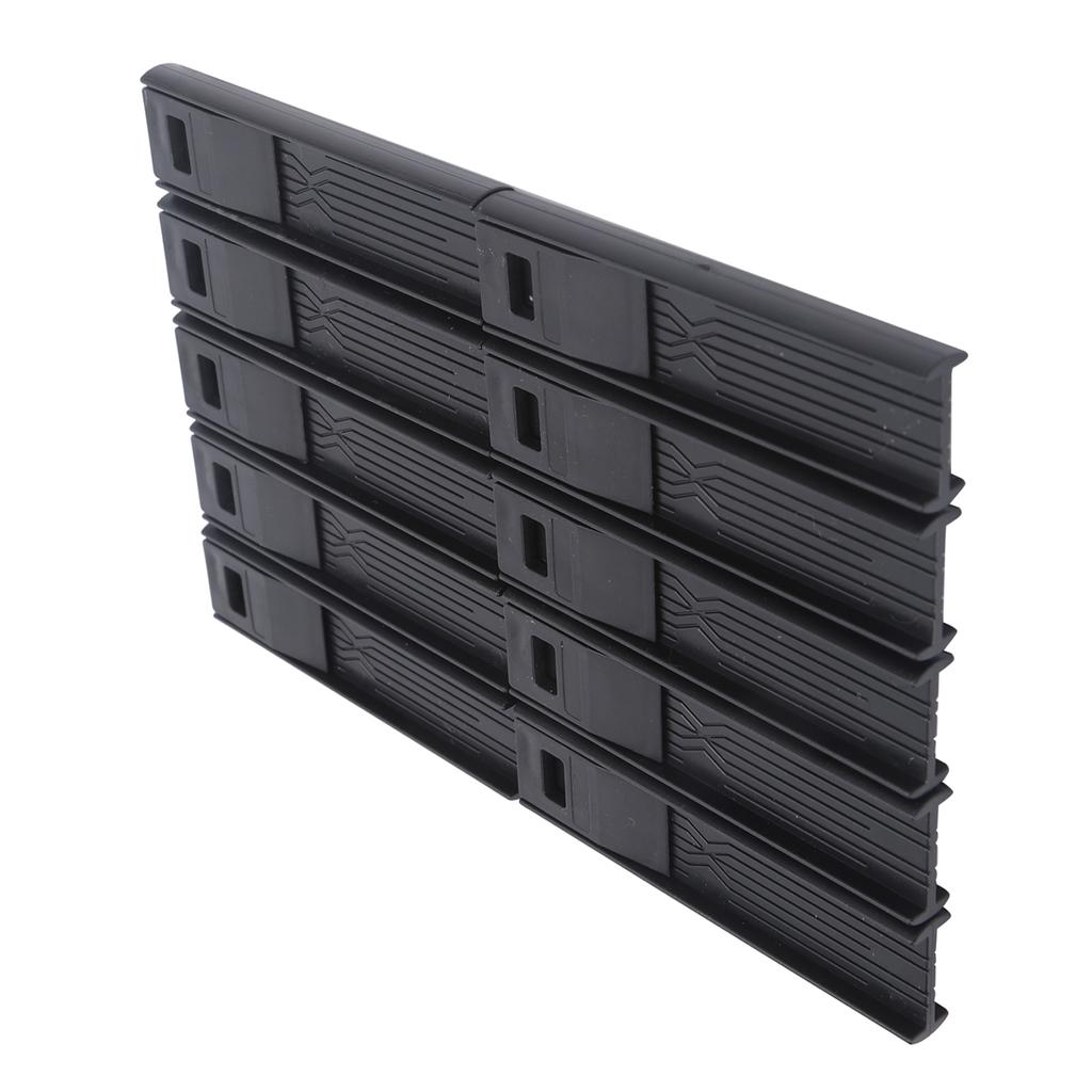 10Pcs Alto Reed Clip Black Plastic High Hardness Saxophone Clarinet AccessoriesBlack