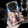 Ударопрочный чехол для телефона Sword Art Online для Xiaomi Redmi Note 15 14 13 12 Pro Plus 11 11S 11T 5G Защитный чехол от падения Fundas