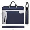 Пылезащитная сумка для документов Оксфордская ткань Портфель Портативная сумка для хранения канцелярских принадлежностей Офисные принадлежности