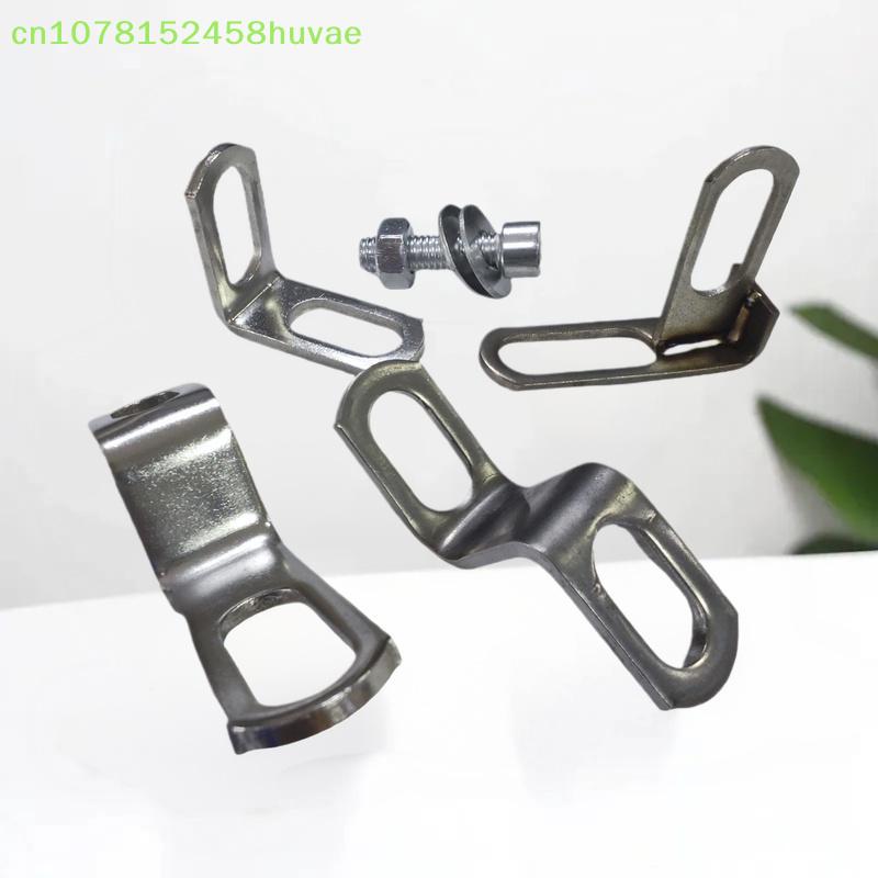 1/2/3 Pcs Z/L Type Motorcycle Modified Exhaust Pipe Bracket Stainless Steel Fixing Bracket Motorcycle Spare Parts
