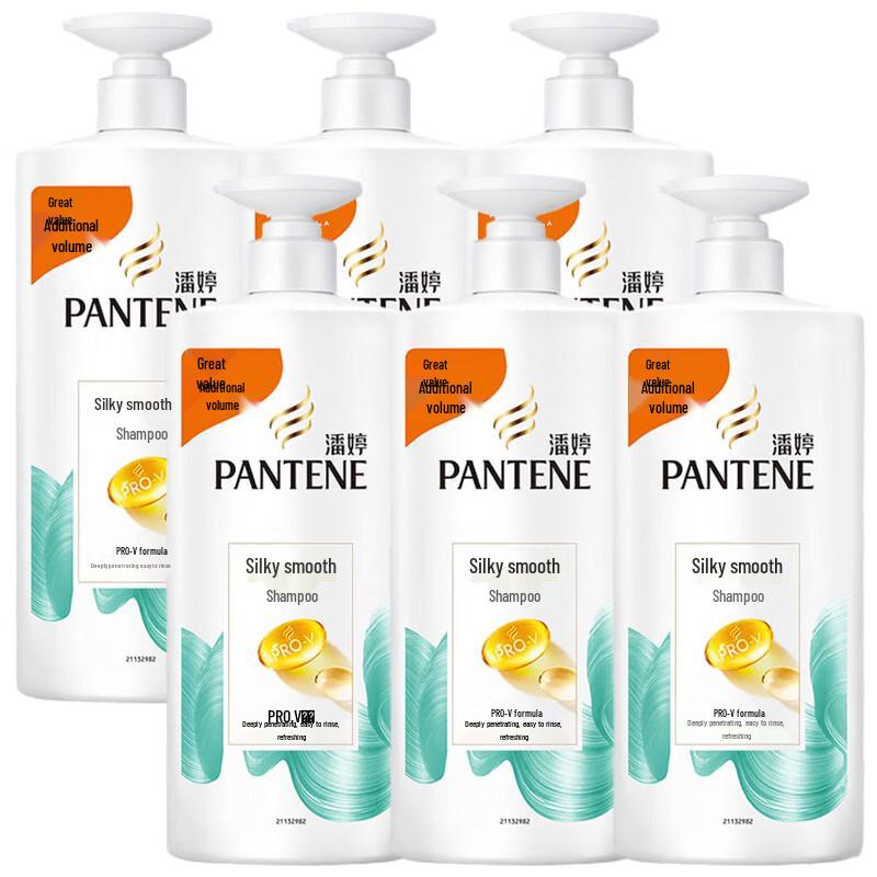 Pantene PRO-V Шампунь Шелковистая гладкость (6 упаковок)