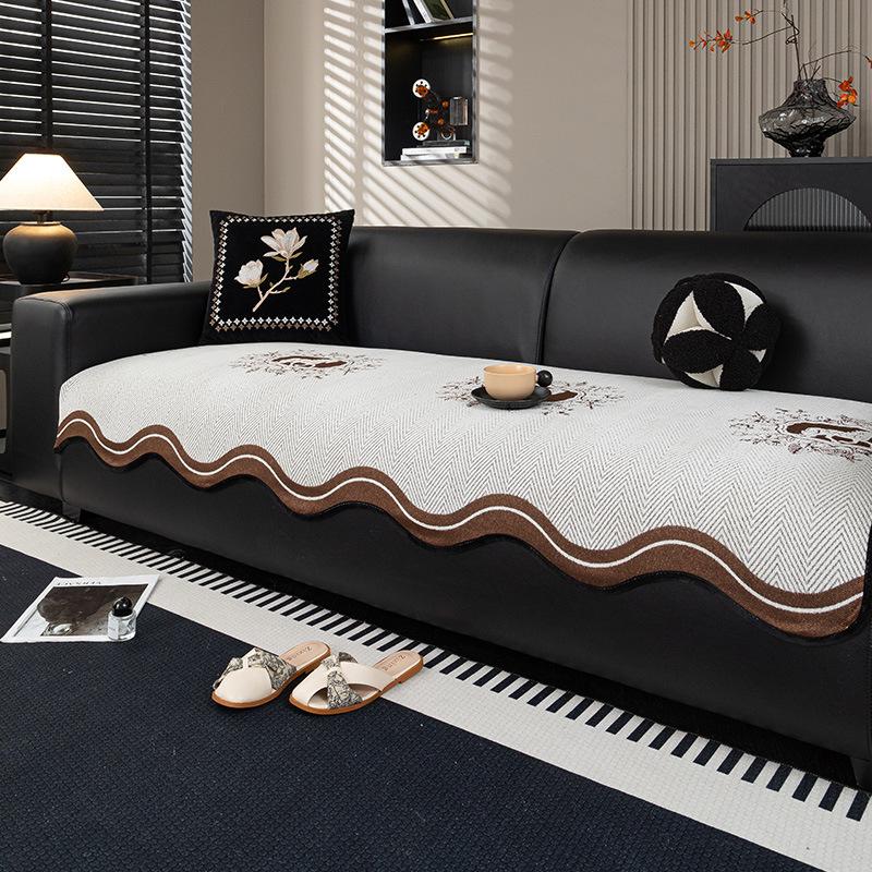 Chenier Sofa Cover, Universal In All Seasons, Non-Slip Sofa Seat Cushion, Simple And Modern 3-Meter-Long Straight Sofa Cushion