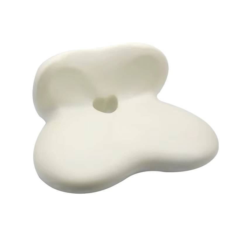 Office Pillow Petal Type Lumbar Rest Memory Foam Seat Cushion Ergonomic Memory Cotton Office Cushion Hemorrhoid Chair Artifact