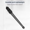 Ручка для портативного микрофона, 4-секционная выдвижная штанга для микрофона, штанга из углеродного волокна для микрофонов