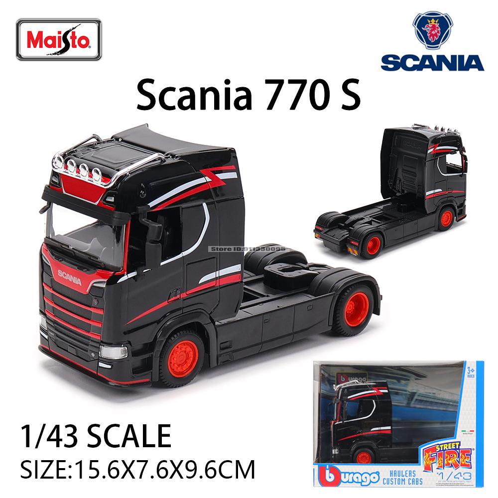 Ббураго 1:43 Транспортное средство передняя часть Volvo FH16Globetrotter 750XXL модель имитация модель автомобиля сплав автомобиль игрушка мужская коллекция